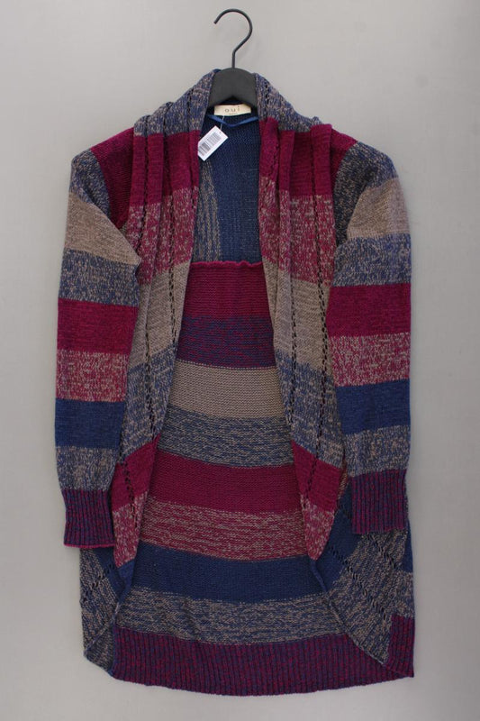 Oui Strickjacke Gr. 38 Langarm mehrfarbig aus Polyacryl