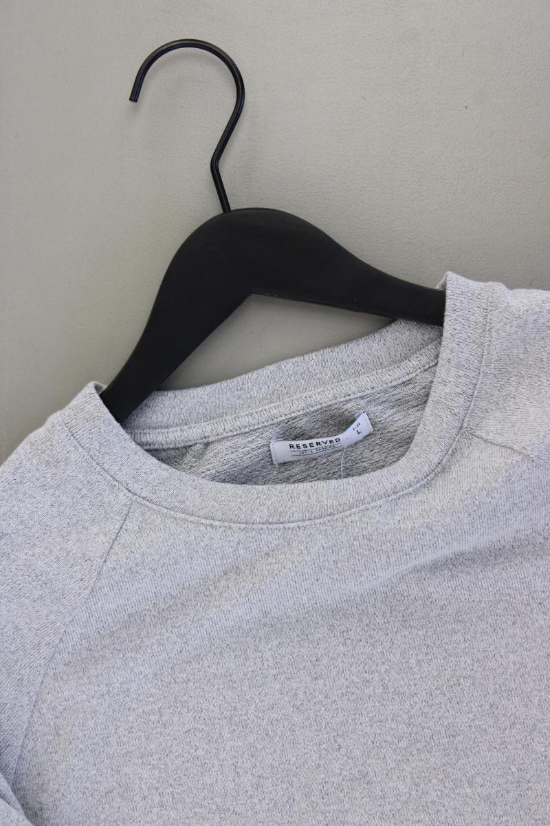 Reserved Feinstrickpullover Gr. L grau