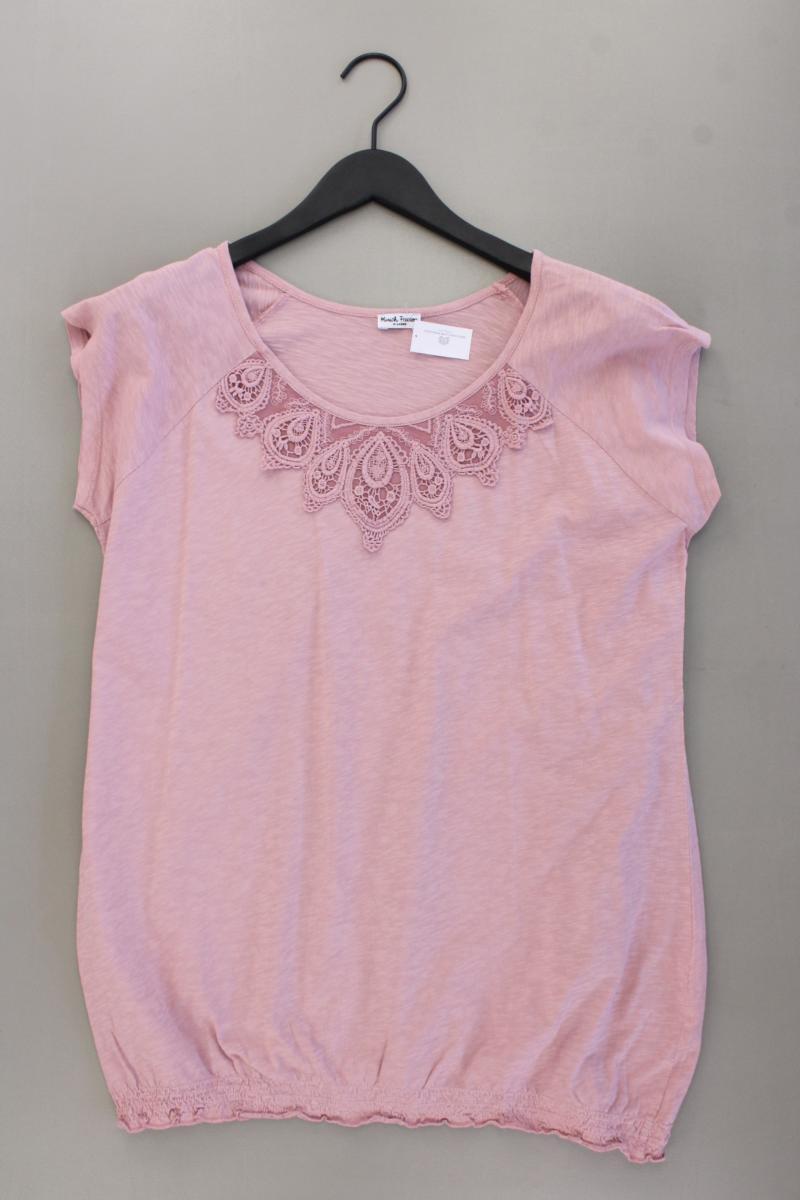 munich freedom T-Shirt Gr. XL Kurzarm rosa aus Baumwolle