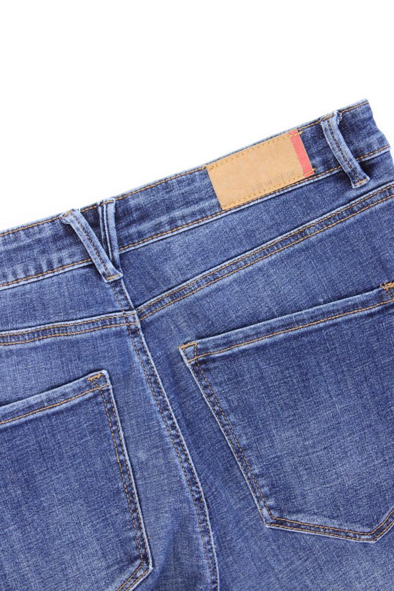 Stradivarius Skinny Jeans Gr. 44 blau aus Baumwolle