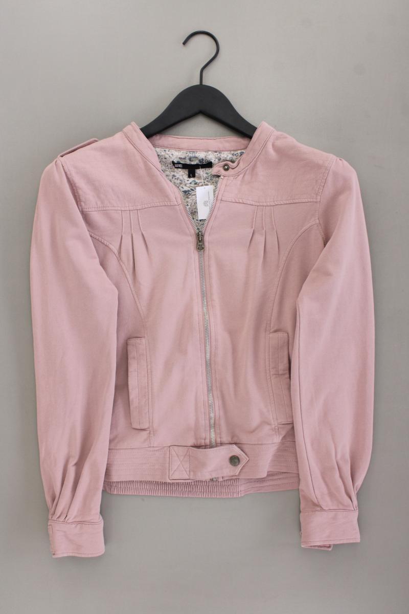 WE Fashion Classic Cardigan Gr. L Langarm rosa
