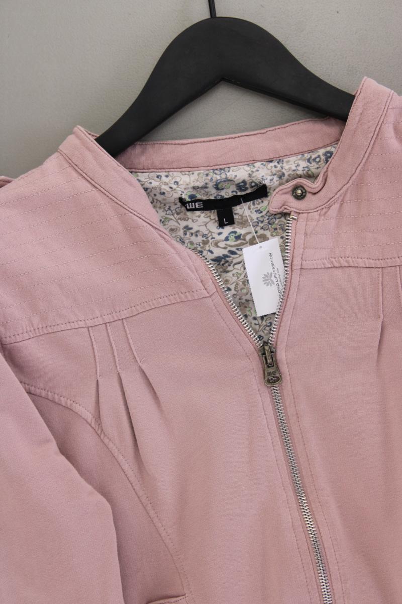 WE Fashion Classic Cardigan Gr. L Langarm rosa