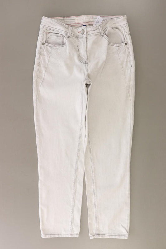 Cecil Straight Jeans Gr. W28 grau