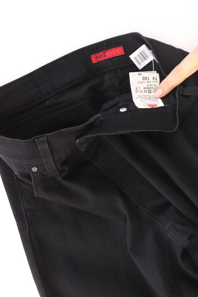 Angels Five-Pocket-Hose Gr. Kurzgröße 38 schwarz aus Baumwolle