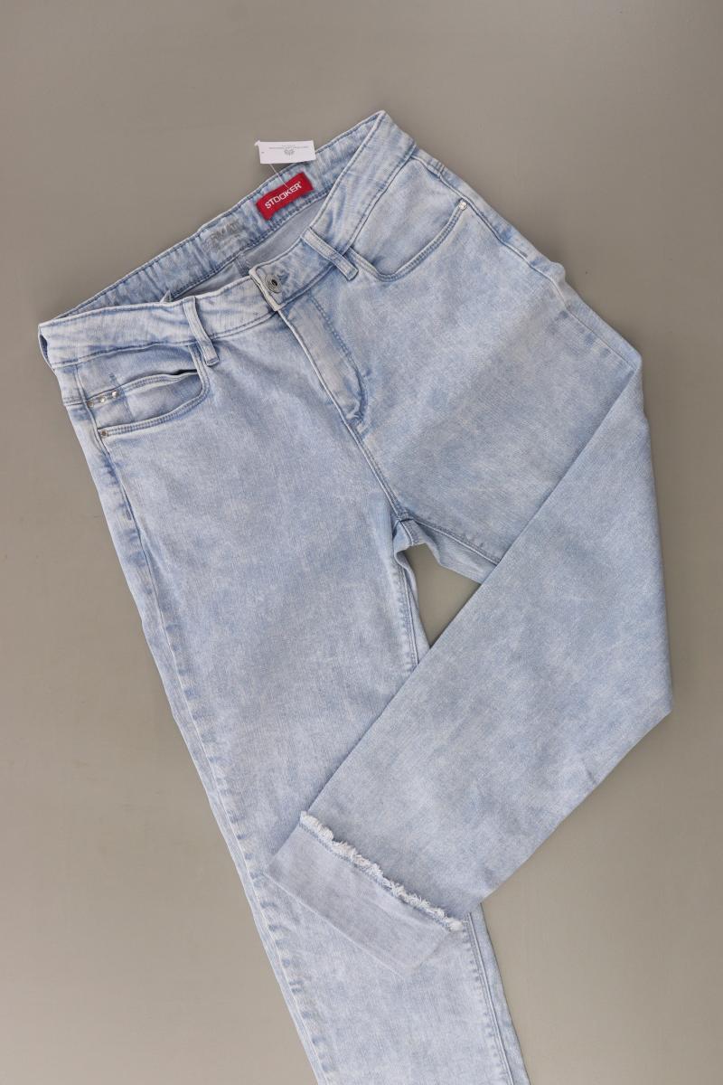 Stooker Straight Jeans Gr. 38 blau