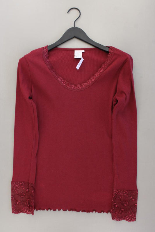 Deerberg Longsleeve-Shirt Gr. L Langarm rot aus Baumwolle