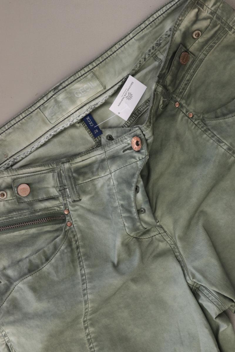 Cecil 7/8 Hose Gr. W28 grün