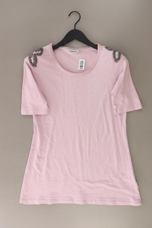 Street One T-Shirt Gr. 40 Kurzarm rosa aus Baumwolle