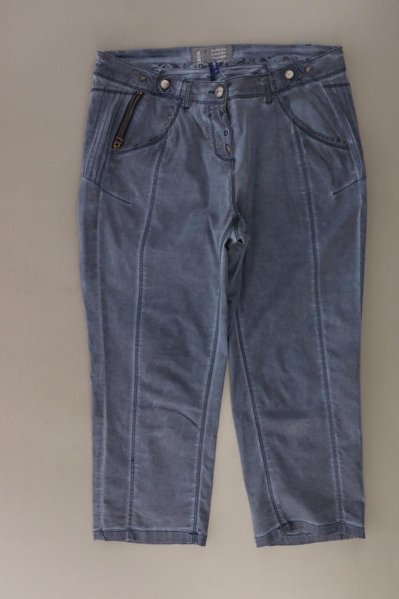 Cecil 7/8 Hose Gr. W28 blau