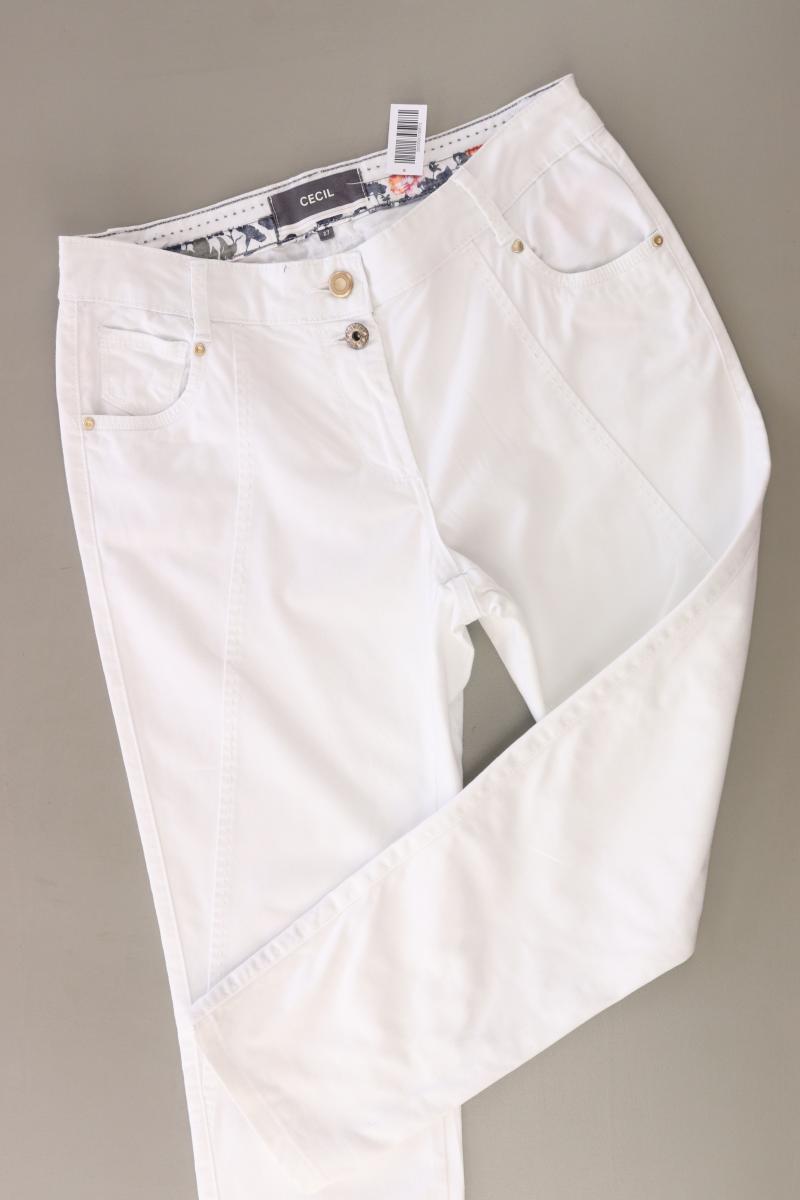 Cecil Five-Pocket-Hose Gr. W27 weiß