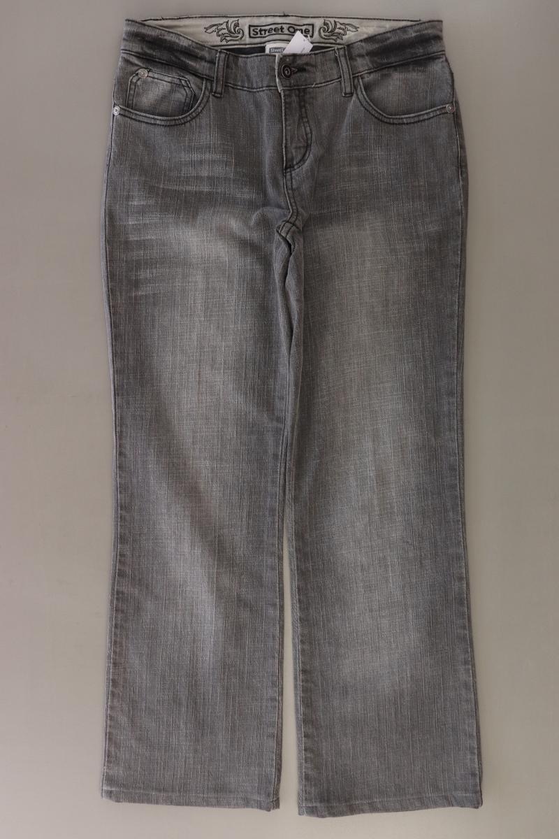Street One Boot Cut Jeans Gr. W26 grau