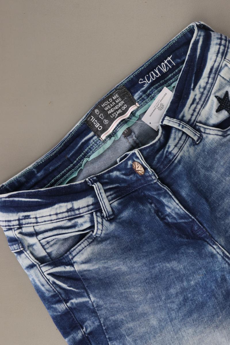 Cecil 7/8 Jeans Gr. W27 Modell Scarlett blau