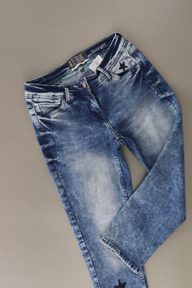 Cecil 7/8 Jeans Gr. W27 Modell Scarlett blau