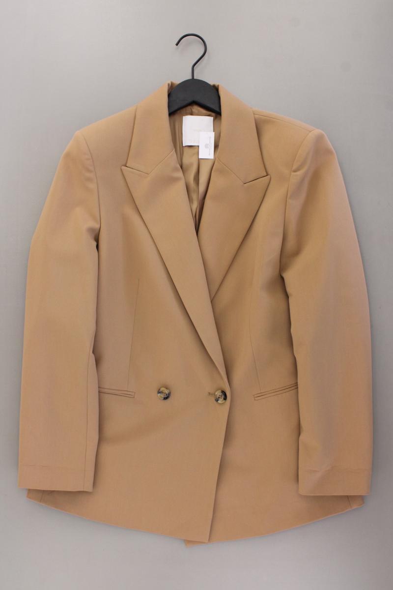 Mango Longblazer Gr. XL neuwertig braun aus Polyester