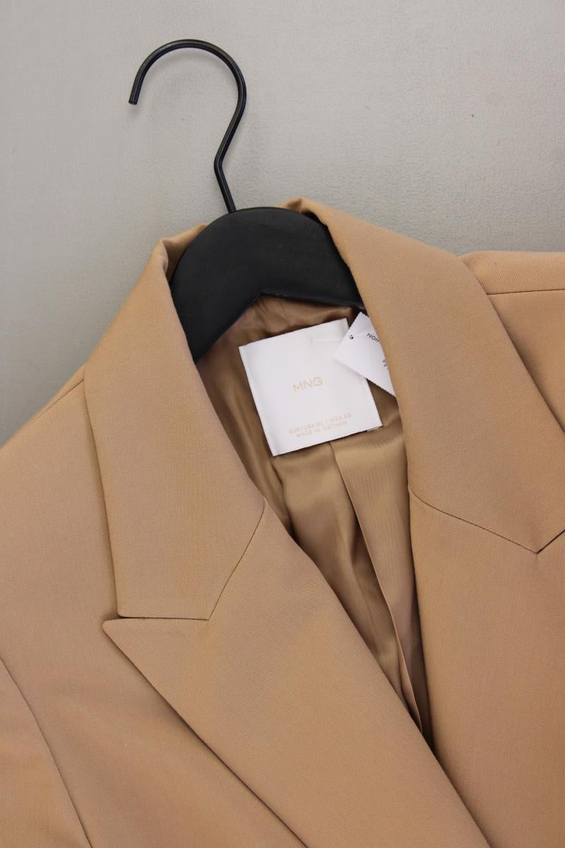 Mango Longblazer Gr. XL neuwertig braun aus Polyester