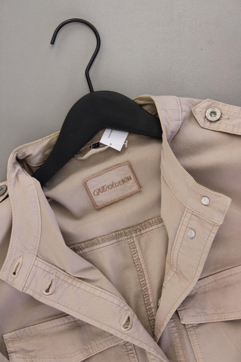 Qiero! Übergangsjacke Gr. 44 neuwertig braun aus Baumwolle