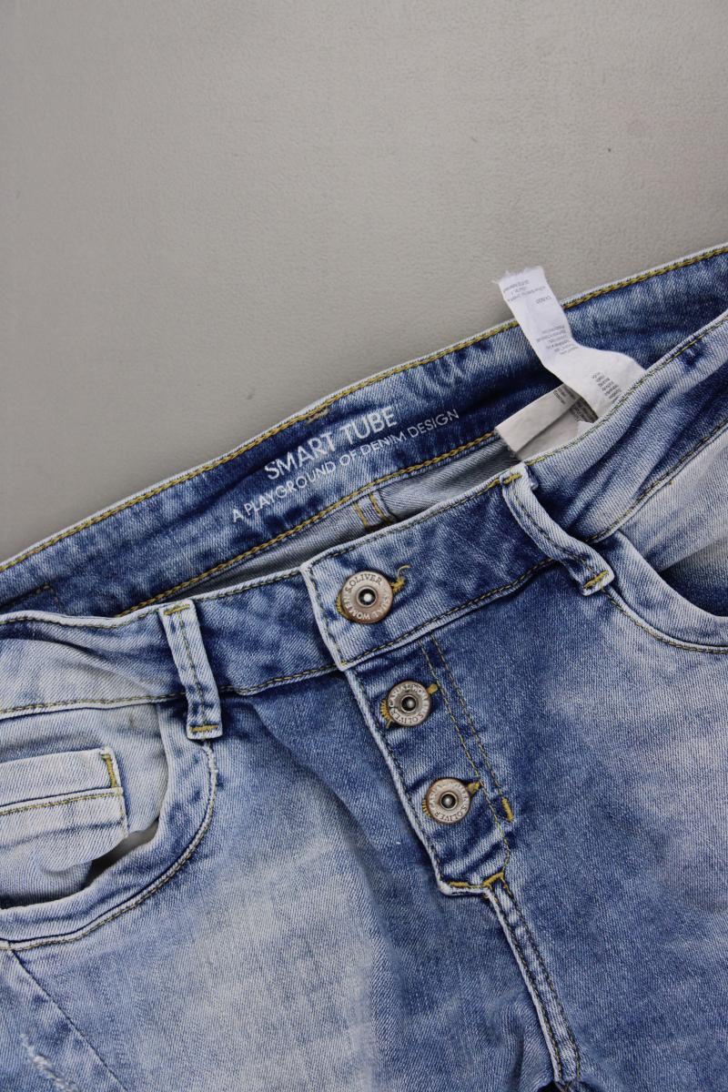 s.Oliver Straight Jeans Gr. 40/L34 blau aus Baumwolle