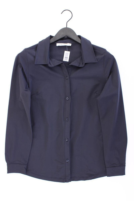 Enjoy Womenswear Langarmbluse Gr. L blau aus Polyamid