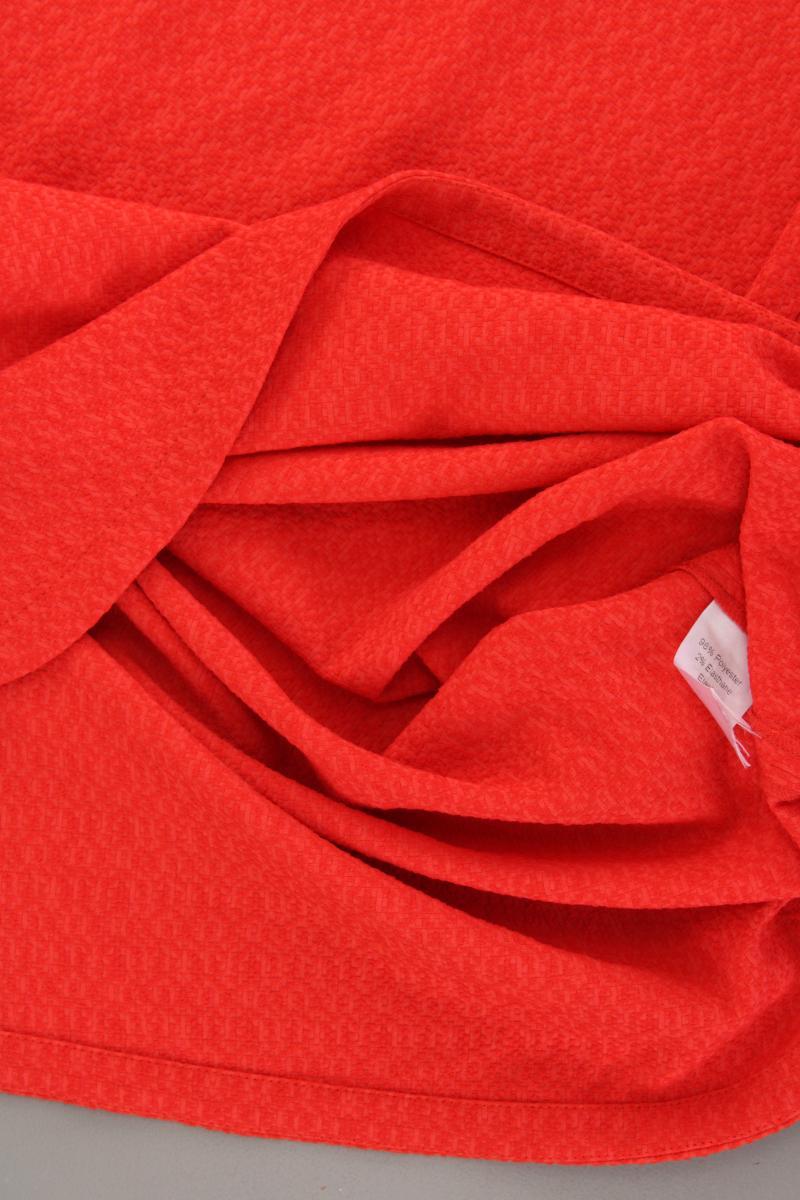 Midikleid Gr. 40 3/4 Ärmel orange aus Polyester