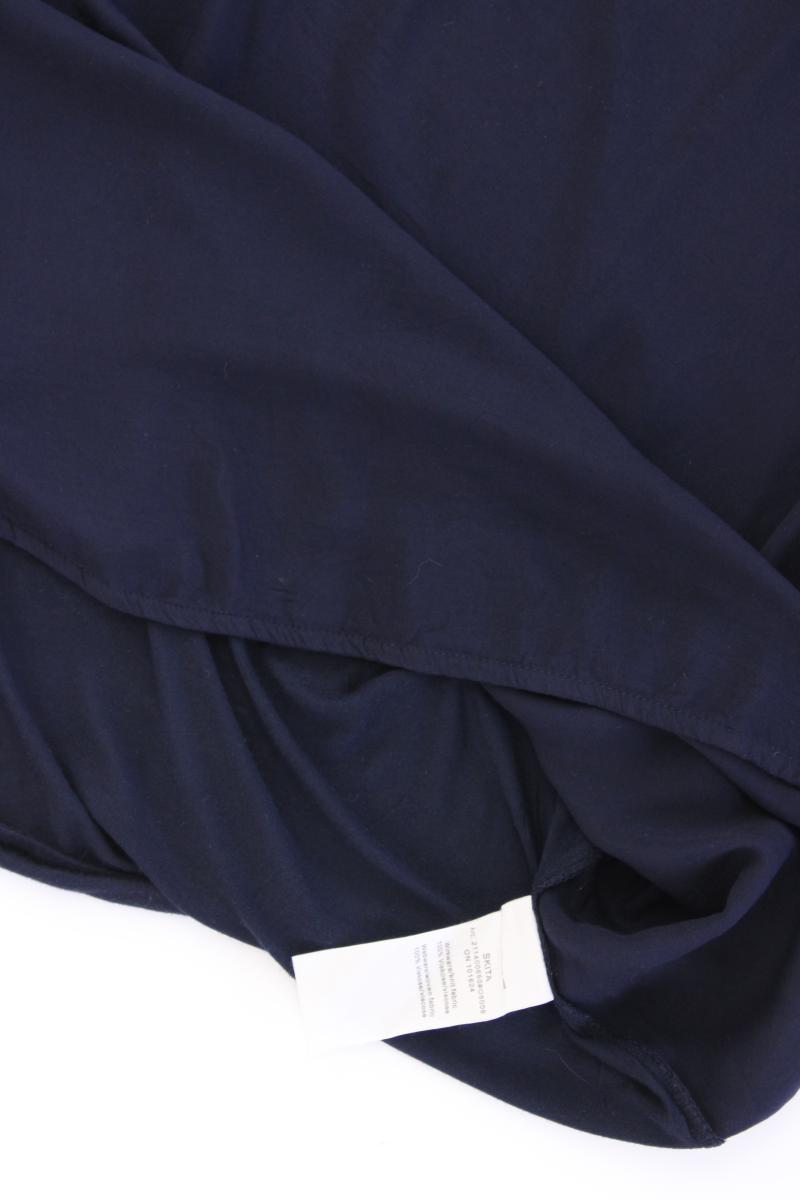Opus Bluse Modell Skita Gr. 44 Kurzarm blau aus Viskose