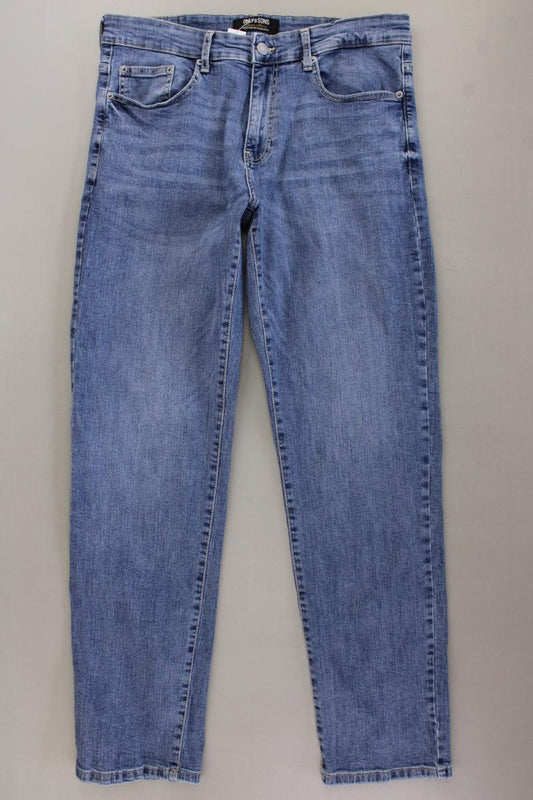 ONLY & SONS Straight Jeans für Herren Gr. W34/L32 blau aus Baumwolle