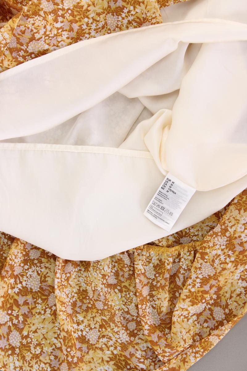 H&M Sommerkleid Gr. M neuwertig Langarm orange aus Polyester