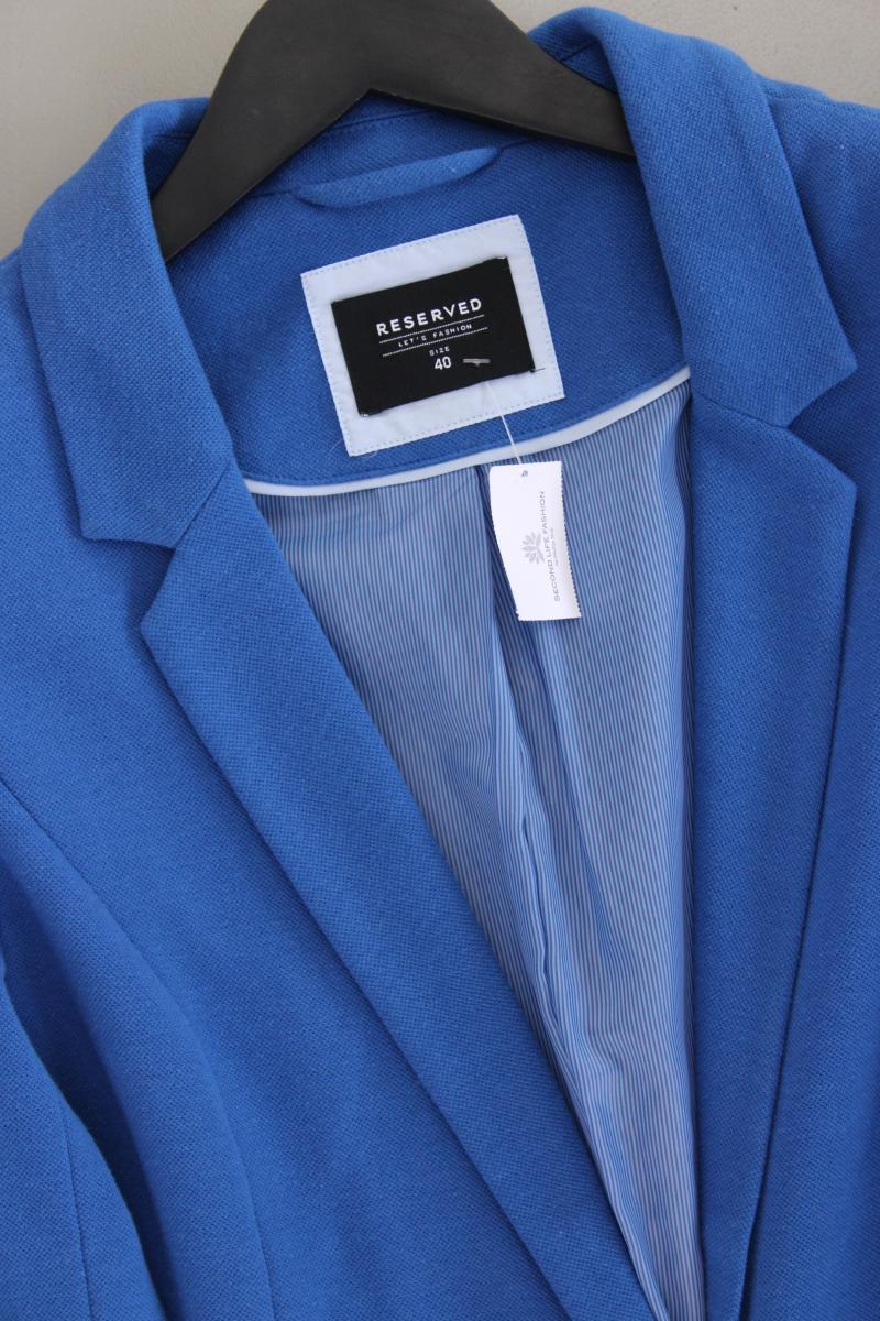 Reserved Longblazer Gr. 40 neu mit Etikett Neupreis: 34,99€! blau aus Polyester