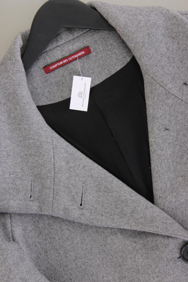 Comptoir des Cotonniers Wollmantel Gr. M neuwertig grau