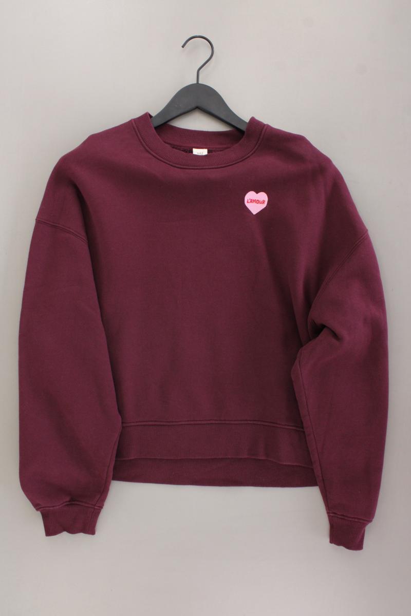 Kauf dich glücklich Sweater L'Amour Gr. M lila aus Baumwolle