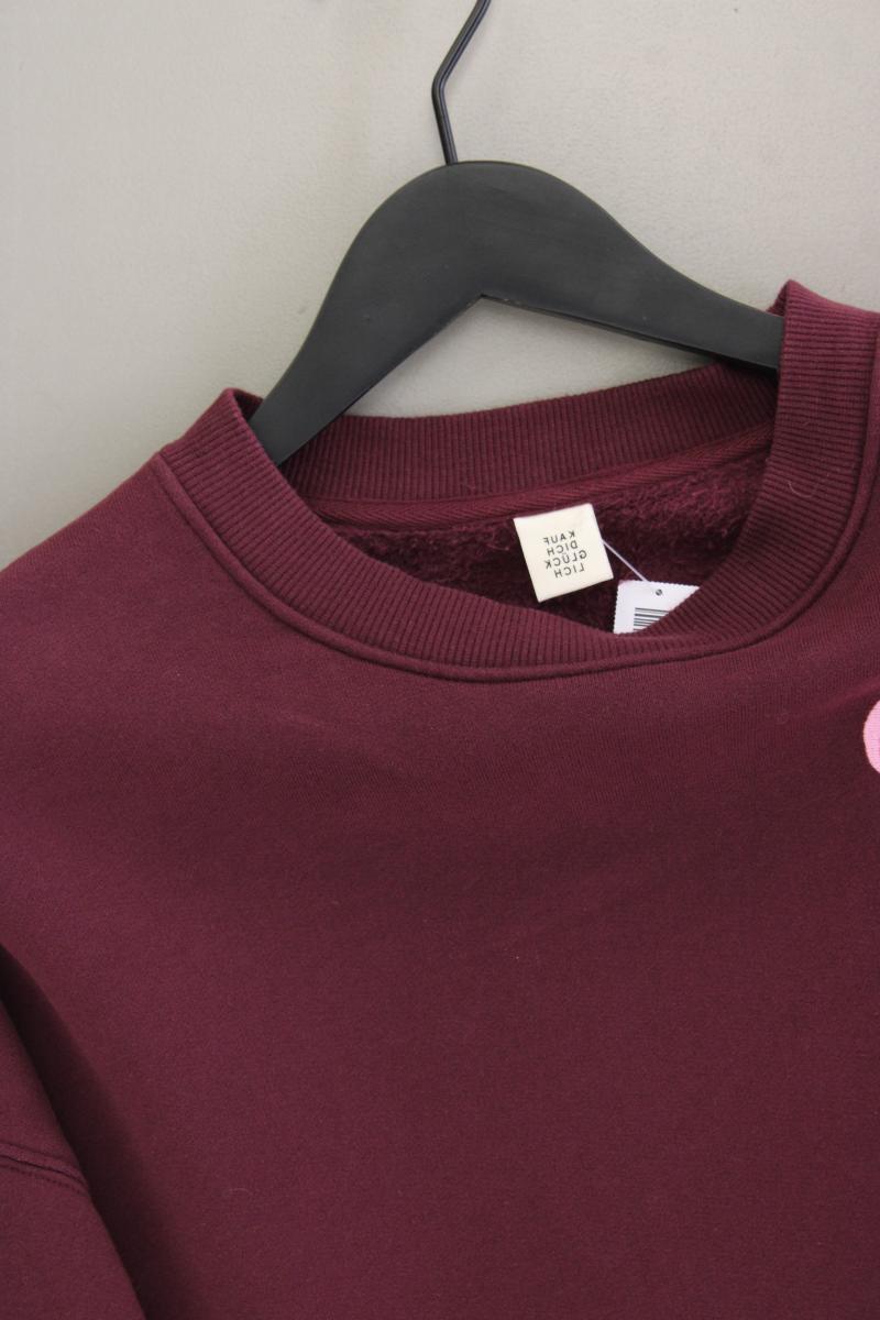 Kauf dich glücklich Sweater L'Amour Gr. M lila aus Baumwolle