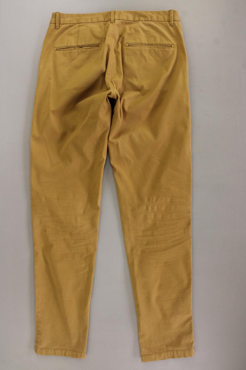 Scotch & Soda Chinohose für Herren Gr. W29/L32 gelb aus Baumwolle