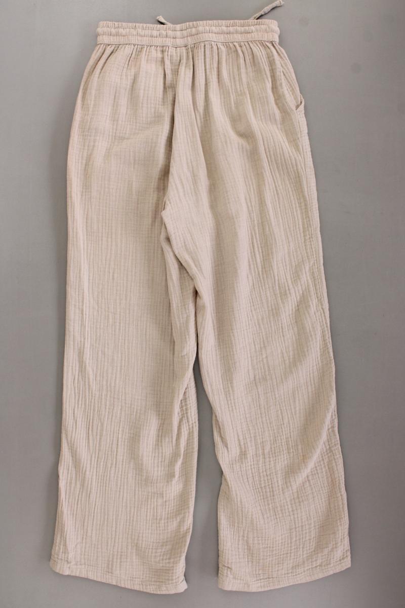 Only Mousselin Hose Gr. XS creme aus Baumwolle