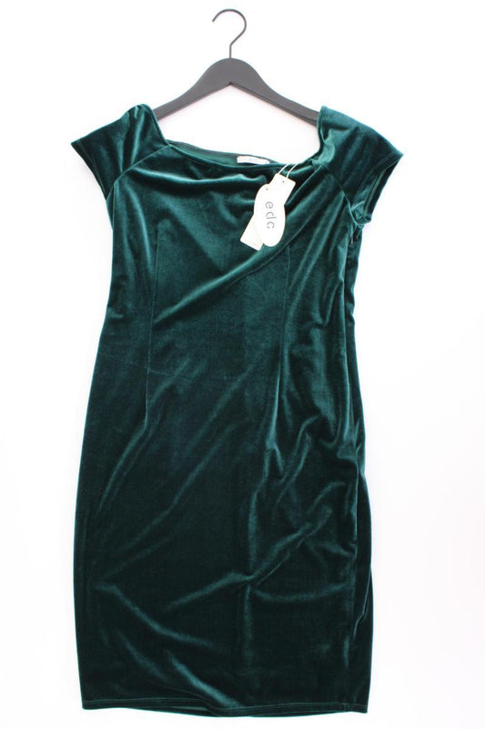 edc by Esprit Samtkleid Gr. M neu mit Etikett Neupreis: 49,99€! Kurzarm grün