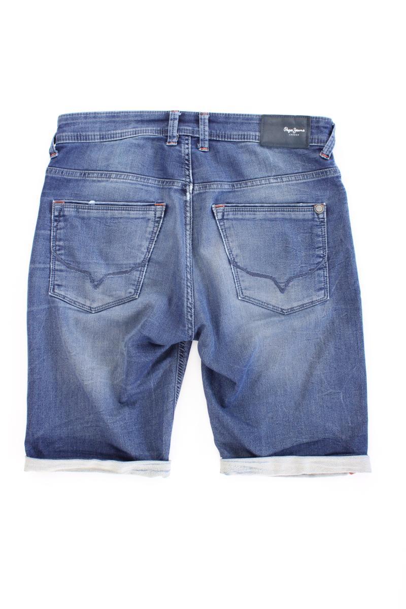 Pepe Jeans Jeansshorts für Herren Gr. W29 blau aus Baumwolle
