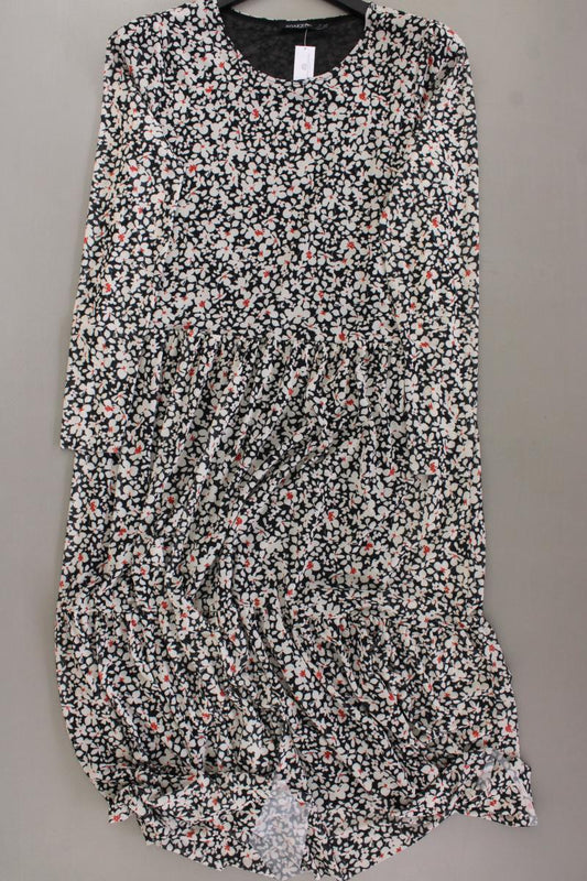 SOAKED IN LUXURY Langarmkleid Gr. L mit Blumenmuster neuwertig mehrfarbig