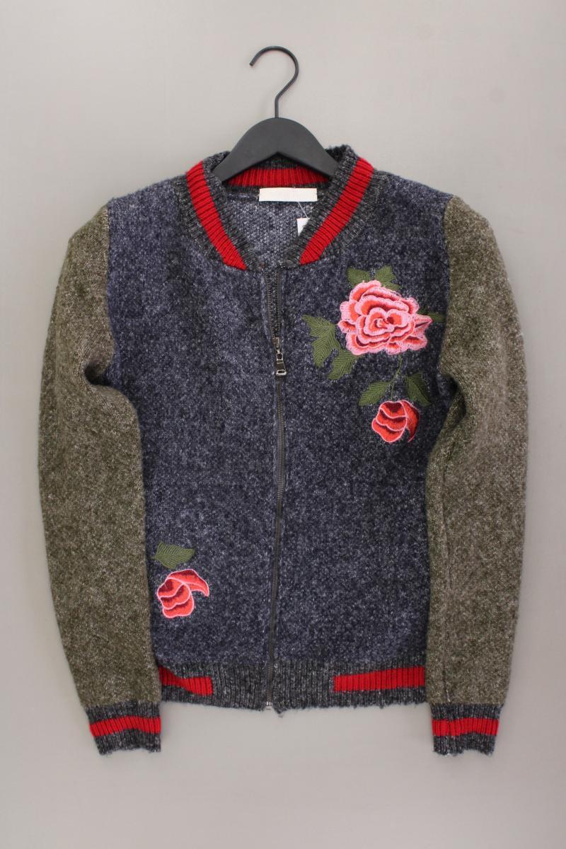Zoe Collection Strickjacke Gr. L Langarm mehrfarbig aus Polyamid