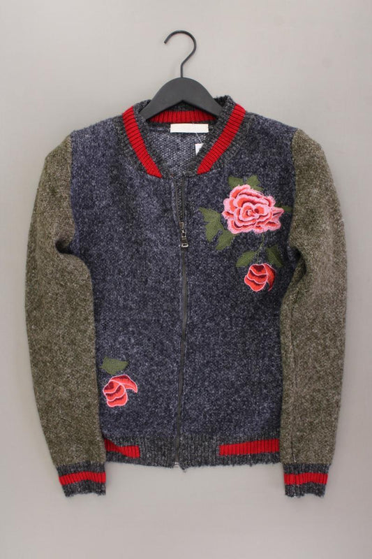 Zoe Collection Strickjacke Gr. L Langarm mehrfarbig aus Polyamid