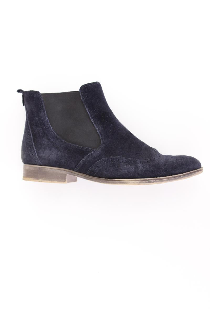 Gabor Stiefeletten Gr. 40 blau aus Leder
