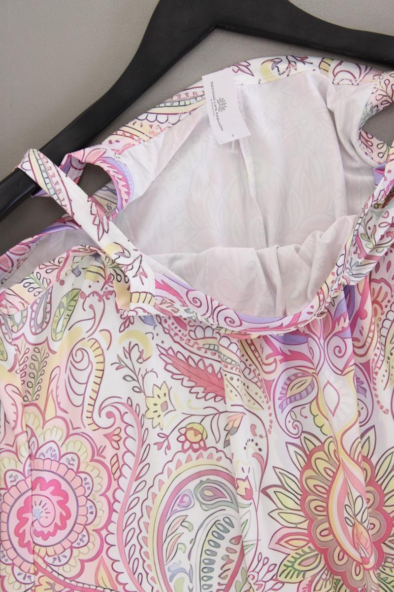 Trägerkleid Gr. L mit Paisleymuster mehrfarbig aus Polyester