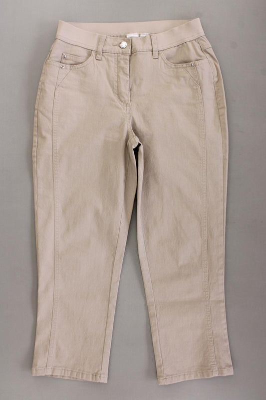 7/8 Hose Gr. Kurzgröße 19 creme aus Baumwolle