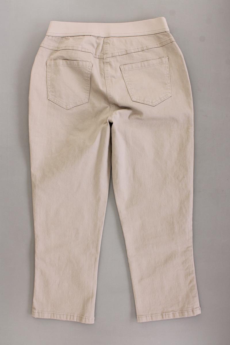 7/8 Hose Gr. Kurzgröße 19 creme aus Baumwolle
