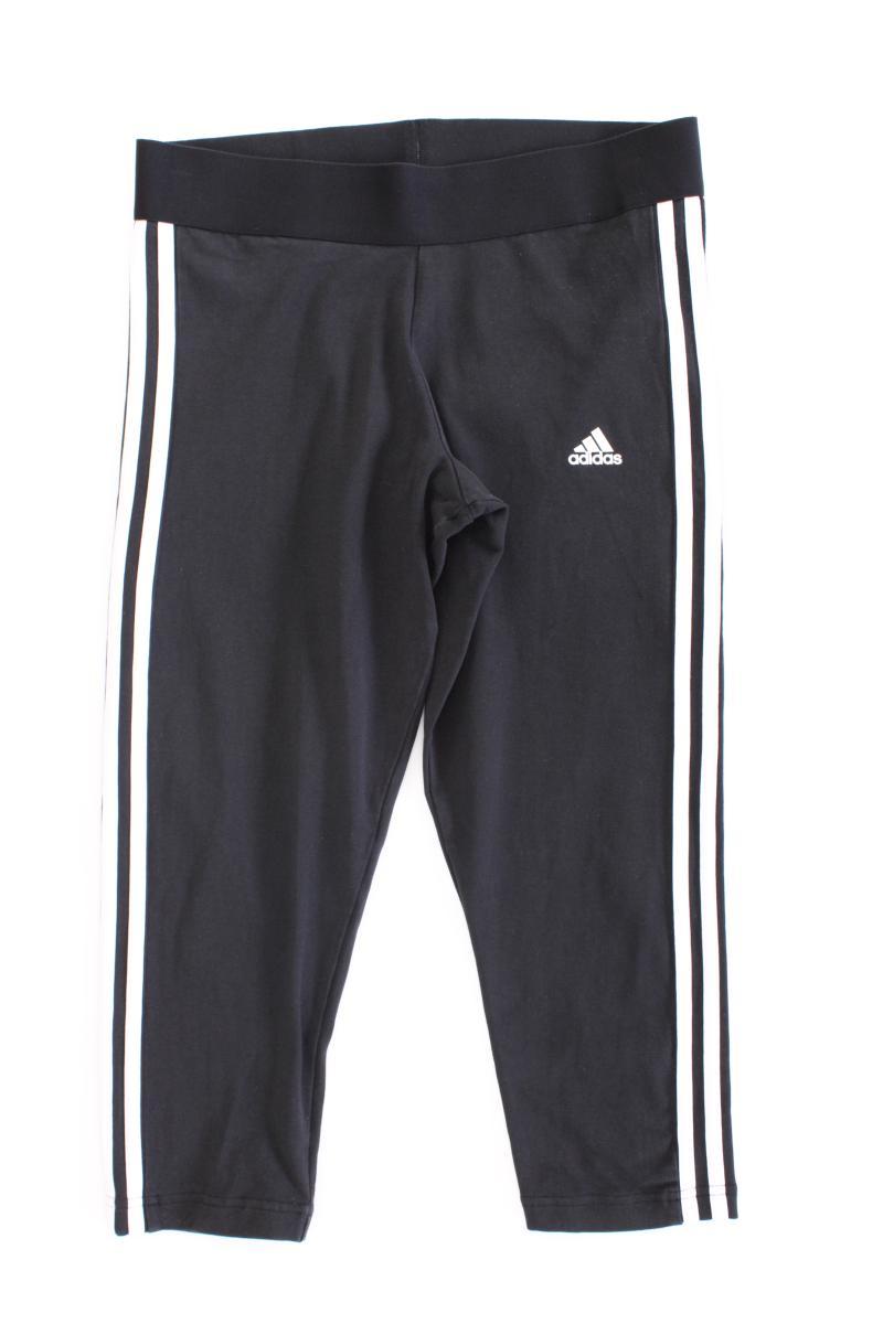 Adidas Sporthose Gr. M schwarz aus Baumwolle