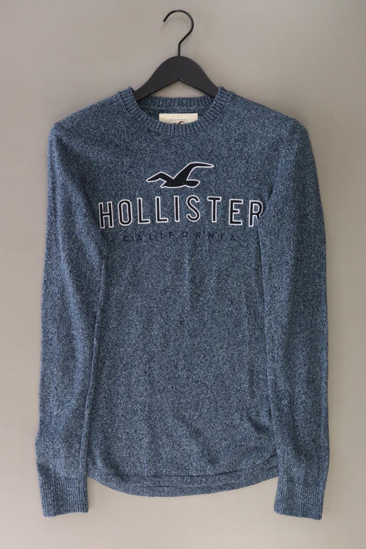 Hollister Feinstrickpullover für Herren Gr. S blau