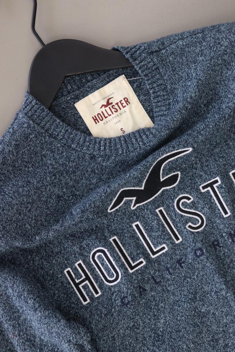 Hollister Feinstrickpullover für Herren Gr. S blau
