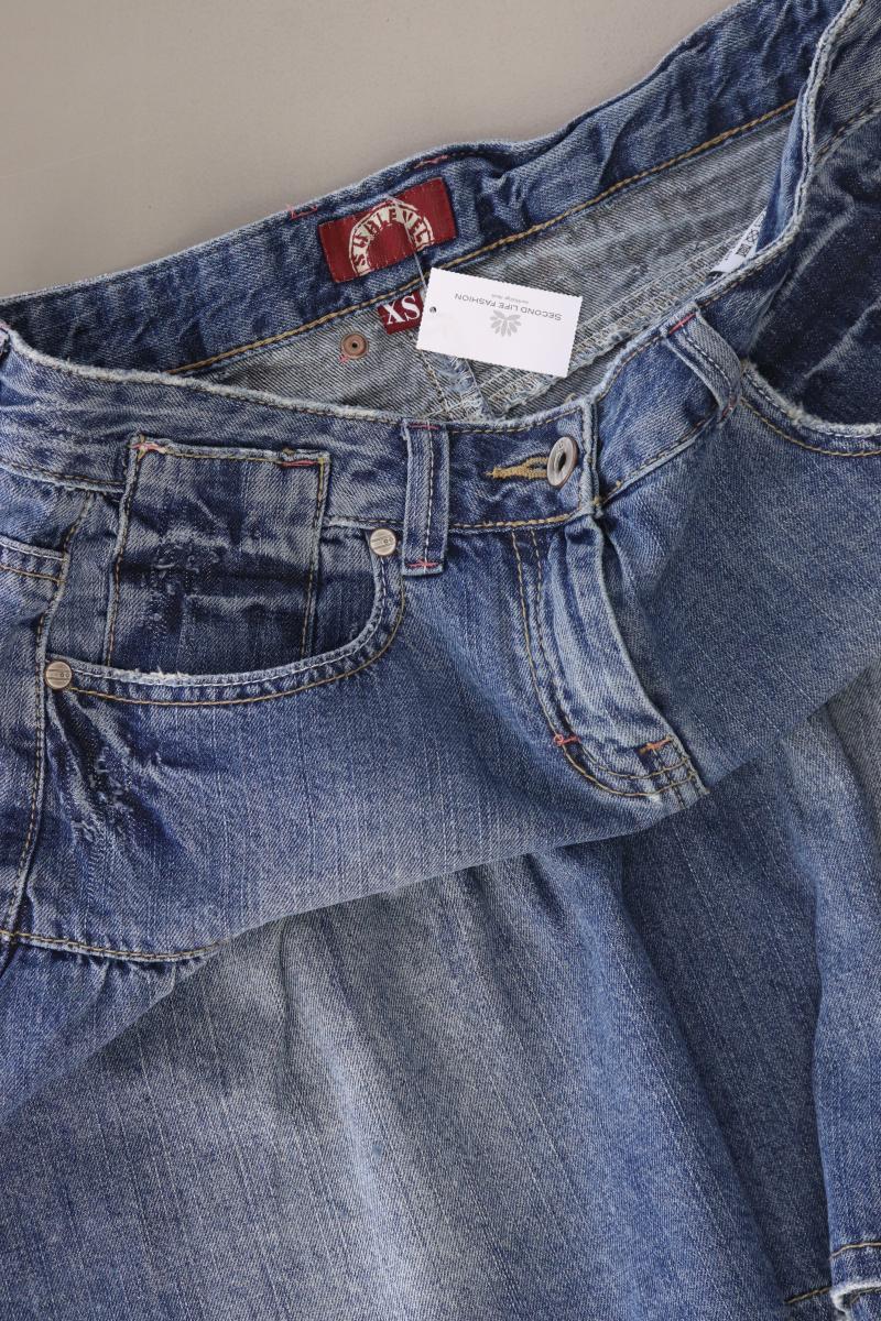 Sublevel Y2K Vintage Jeansrock Gr. XS blau
