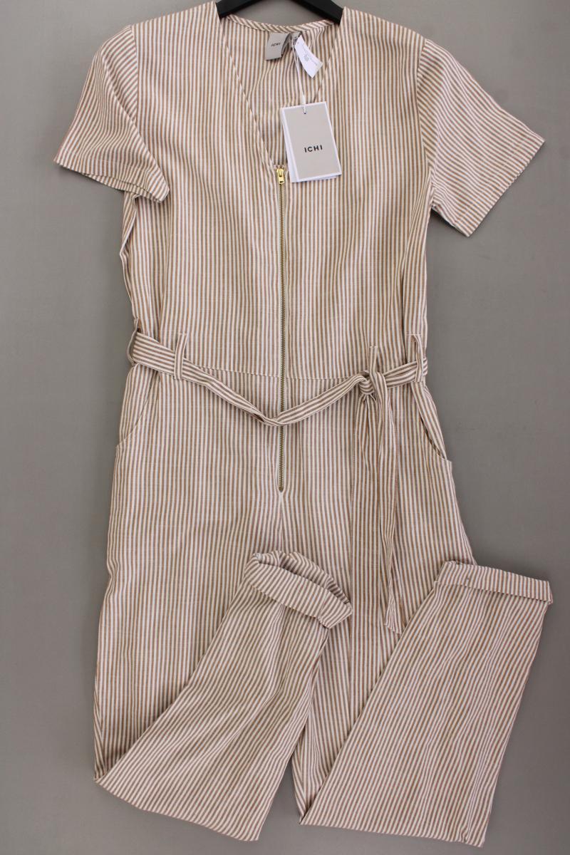 Ichi Langer Jumpsuit Gr. 40 gestreift neu mit Etikett Neupreis: 69,95€! braun