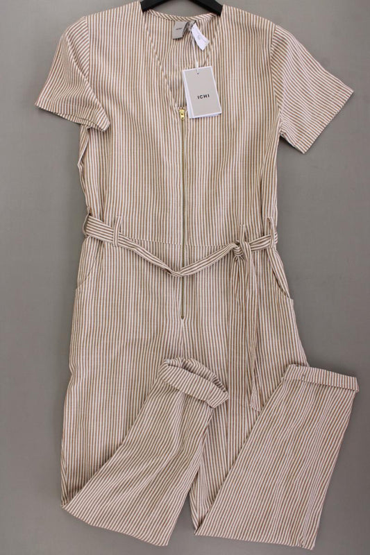 Ichi Langer Jumpsuit Gr. 40 gestreift neu mit Etikett Neupreis: 69,95€! braun