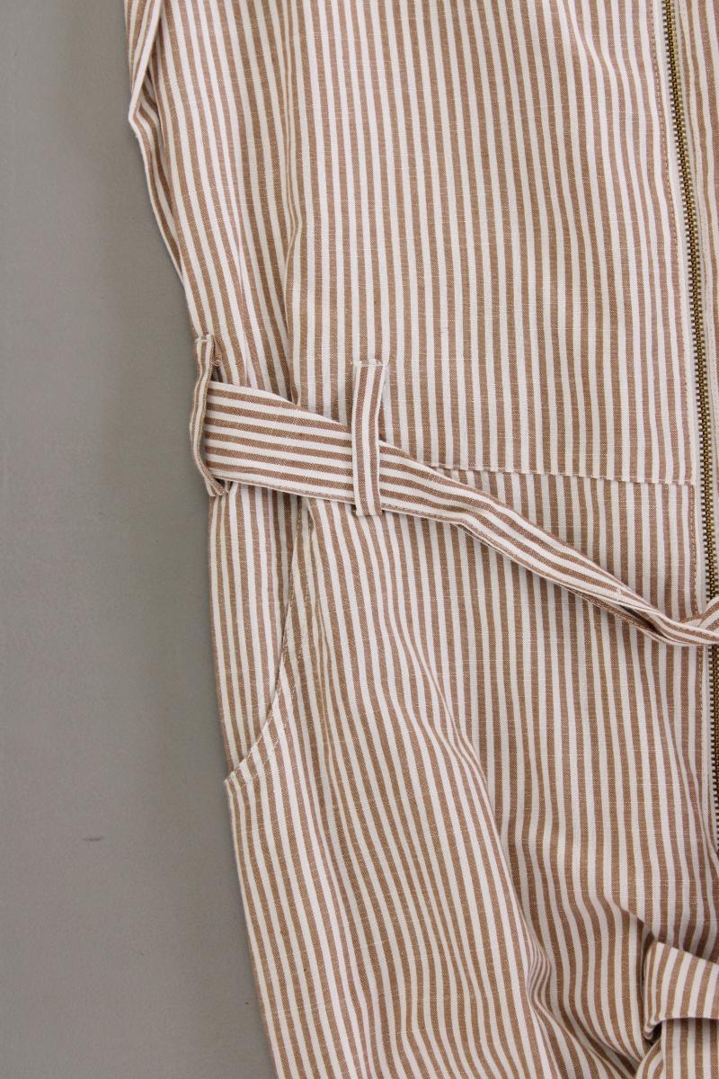 Ichi Langer Jumpsuit Gr. 40 gestreift neu mit Etikett Neupreis: 69,95€! braun