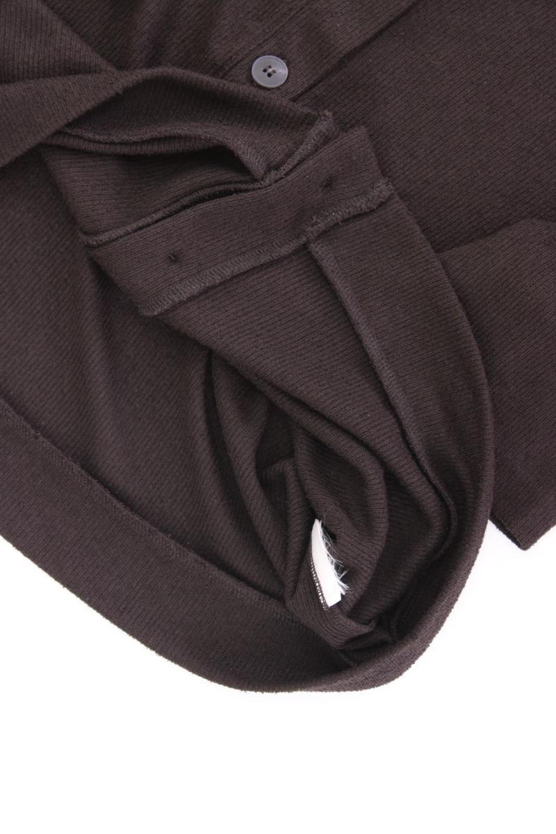Street One Kurzes Strickjäckchen Gr. 38 Kurzarm braun