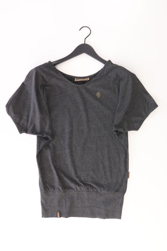 Naketano T-Shirt Gr. S Kurzarm grau aus Baumwolle
